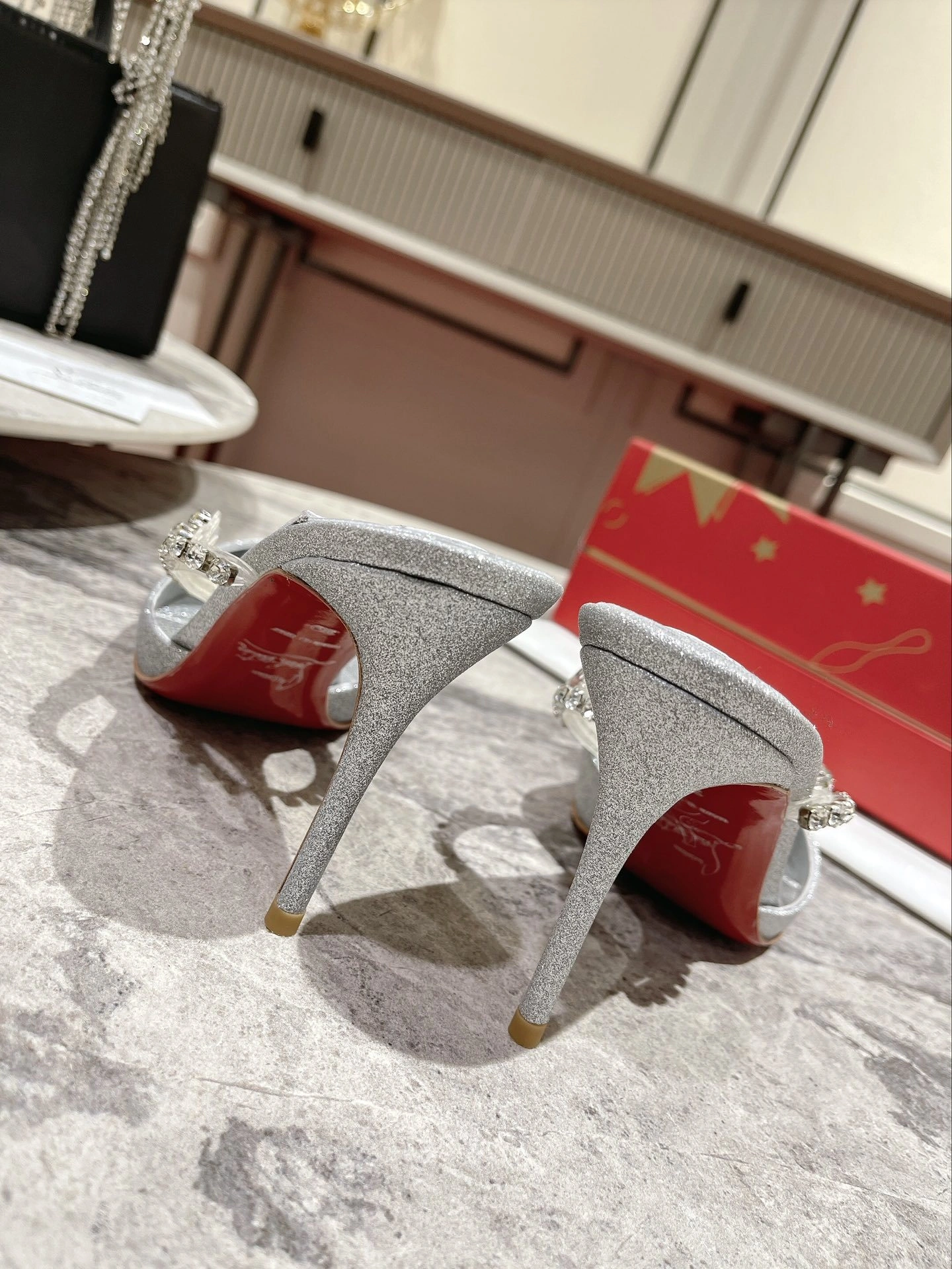 COCO--- 8ou2ou 3221311S211 Heel height：10CM、8.5CM、6.5CM（6.5CMCustom products are not returned or exchanged） item:D-X062E2037W